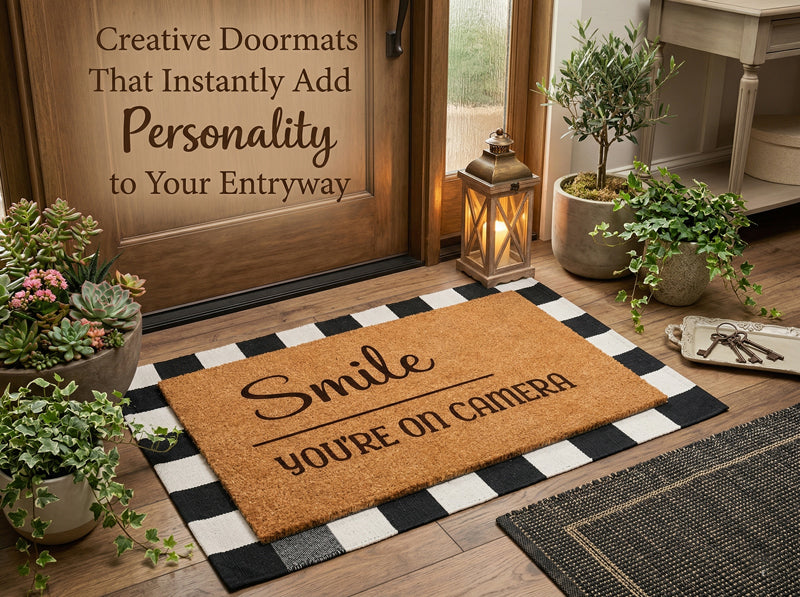 Creative Doormats That Instantly Add Personality to Your Entryway