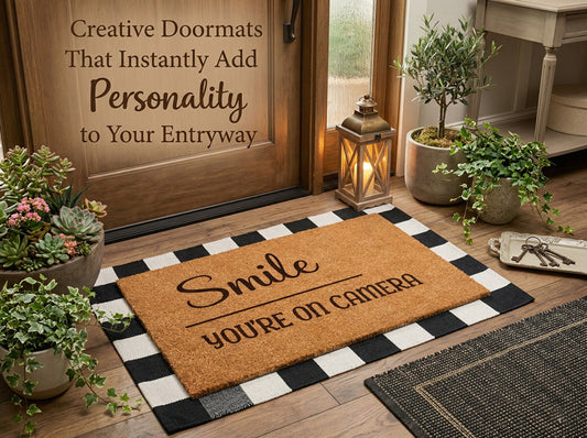 Creative Doormats That Instantly Add Personality to Your Entryway